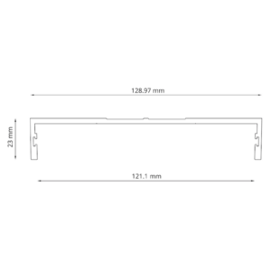 U-Profile 6-Schienen-System Zubehör